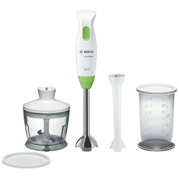 Bosch Hand Blender Clever Mixx 600W Color White Model – MSM2623GGB – 1 Year Warranty.