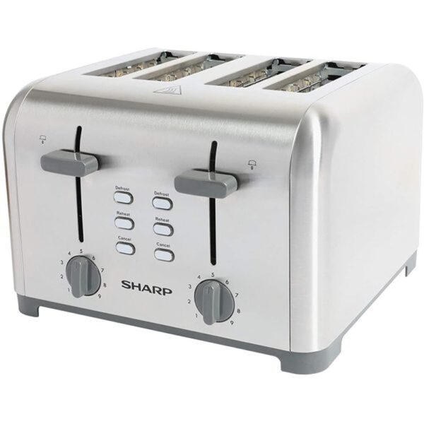 Sharp 4 Slice Toaster KZ-T42-S3