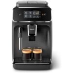 Philips Full Automatic Espresso Machine Beverages Classic Milk frothier Matte Touch Display Color Black Model – EP2220/10 – 1 Year Warranty.
