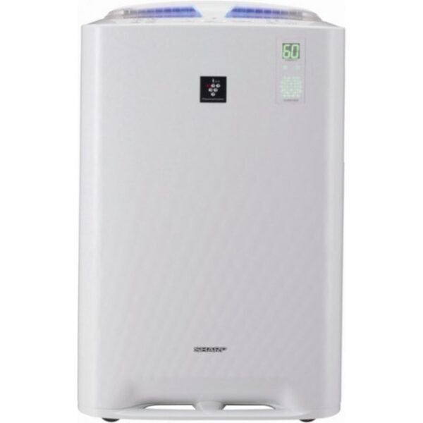 Sharp Air Purifier, Plasma cluster Ions , Humidity, HEPA Filter Humidification function White Modal – KCA40SAW – 1 Year Warranty