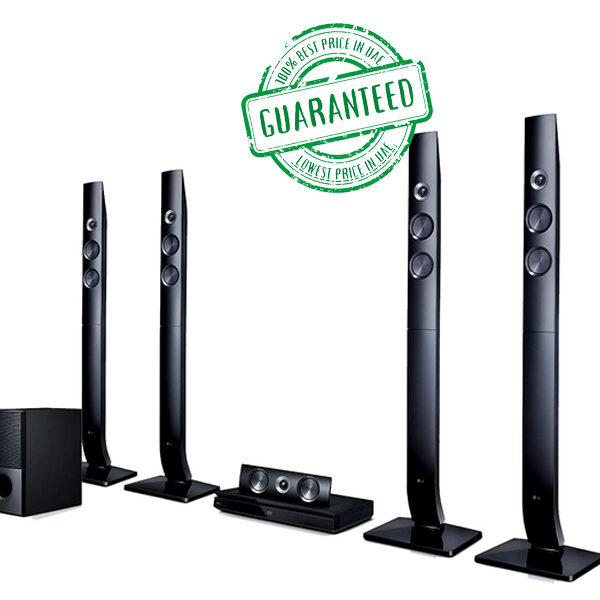 LG 5.1 Channel 1000W Bluetooth Home Theatre System Dolby Audio Full HD Black Model- LHD71C
