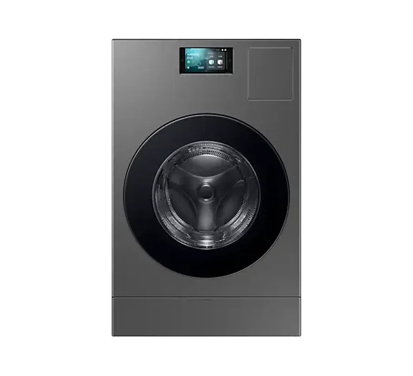 Samsung 25/15 kg Bespoke AI Laundry Combo™ Washer Dryer Heat Pump Drying Technology Dark Silver Steel Model – WD25DB8995BZFQ – 1 Year Warranty