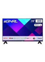 EGNRL 39 Inch HD LED Smart TV Full HD Smart TV Google Play Netflix YouTube WiFi Bluetooth Black Model – EGTV40HDS – 1 Year Warranty.