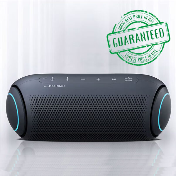 LG Xboom Go Speaker Portable Wireless Bluetooth Dual Action Bass Sound by Meridian Water-Resistant Sound Boost EQ Model- PL5