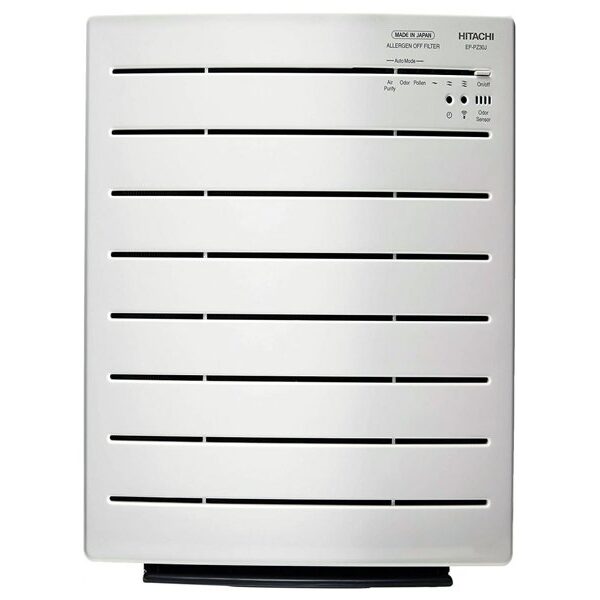 Hitachi Air Purifier Washable Pre filter, Allergen-free Catechin Deodorizing HEPA Filter, Inverter Motor, White Model – EPPZ30J240WH | 1 Year Full Warranty