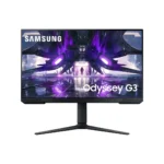 Samsung Odyssey G3 Gaming Monitor AG320 with 165Hz Refresh rate and 1ms Response Time | AMD Free Sync, Ergonomic Design Height Adjustable, Tilt, Swivel and Pivot modes (LC24RG50FQMXUE)