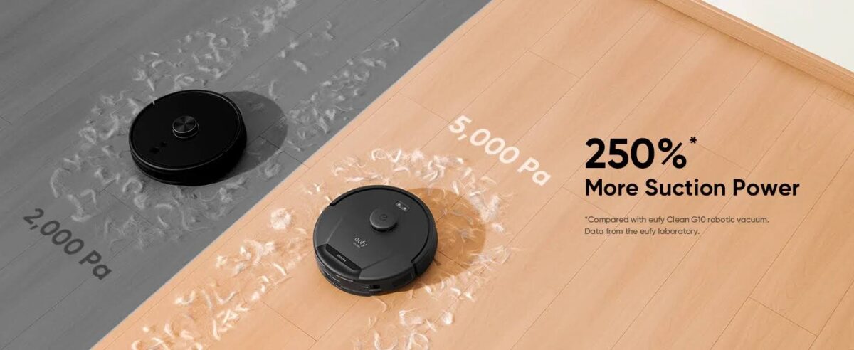 Eufy Clean L60 SES RoboVac Robotic Vacuum Cleaner Black Model T2278V11 | 1 Year Warranty - Image 2