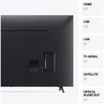LG 55 Inch Smart TV UR80 Series 4K UHD Smart LED TV, With Magic Remote Color Black Model – 55UR80006LJ – 1 Year Warranty. - Image 2