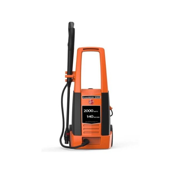 Hoover 2000W Pressure Washer Corded Electric Steam Vacuum Cleaner Lightweight and portable Orange Model HPW2 C | 1 Year Full Warranty