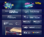 Hisense 98 Inches 4K Ultra HD Smart LED TV Model 98U7HQ | 1 Year Full Warranty. - Image 4