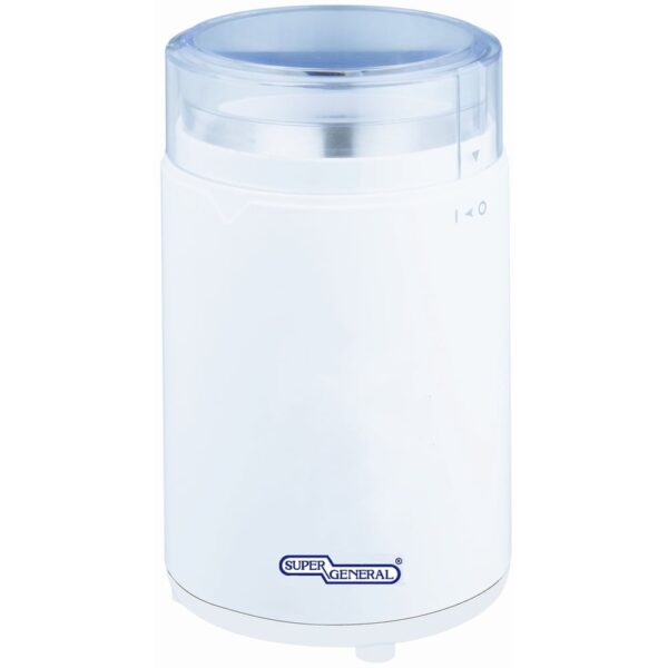 Super General 150 Watts Coffee Grinder Color White Model SGCG93PD | 1 Year Warranty