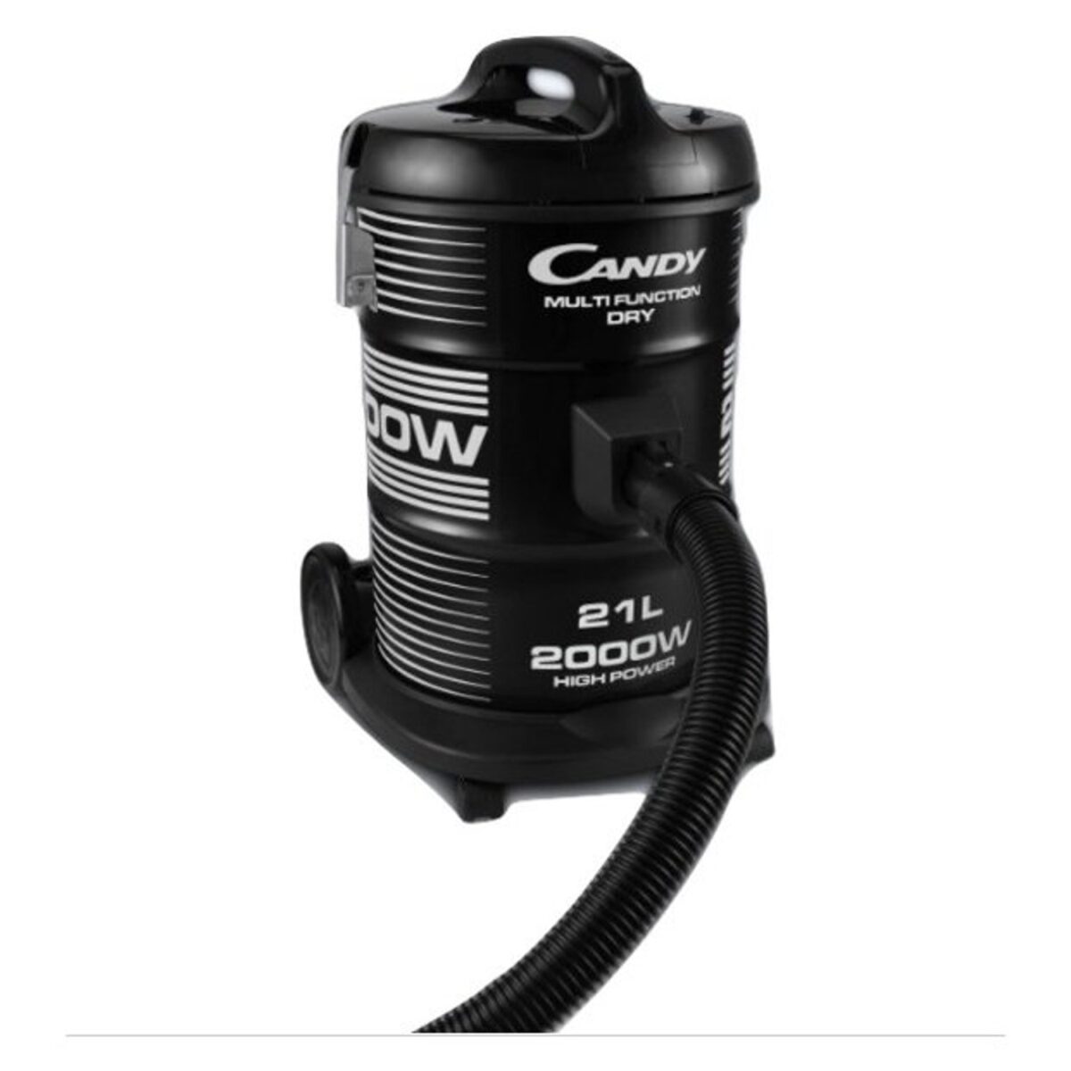Candy 2000W Drum Metal Pipes Corded Vacuum Cleaner Black Model TDC2001001 | 1 Year Full Warranty - Image 1
