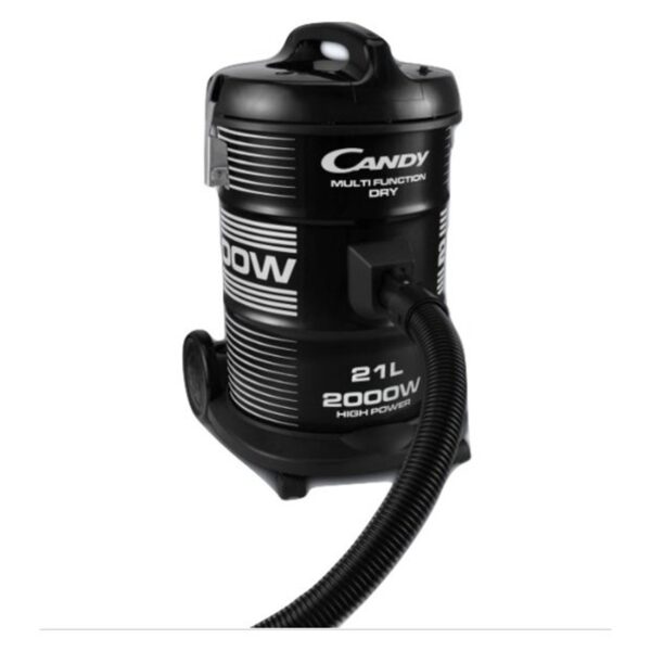 Candy 2000W Drum Metal Pipes Corded Vacuum Cleaner Black Model TDC2001001 | 1 Year Full Warranty