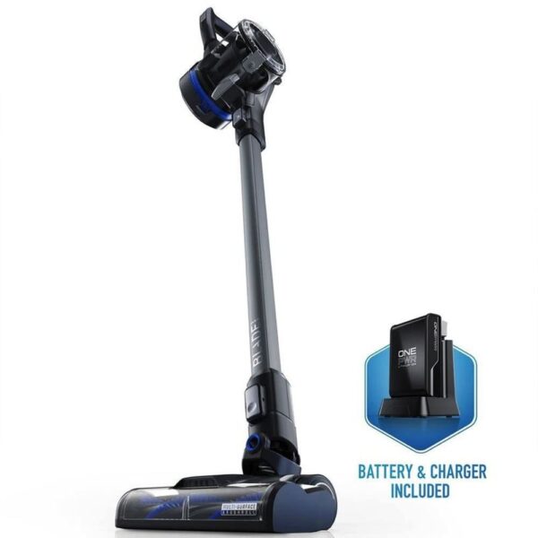 Hoover 0.6 L Onepwr Blade Max Cordless Stick Vacuum Cleaner Machine 3 Stage Filtration Helix Technology Wall Mount Upholstery & Motorized Pet Tool Black Model Clsv-B4Me | 1 Year Full Warranty