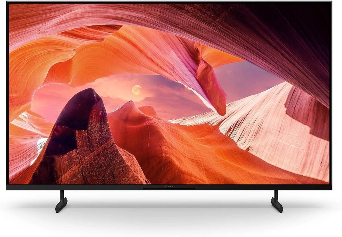 Sony 50 Inch TV 4K UHD LED Smart Google TV Black Model KD-50X80L | 1 Year Warranty - Image 1