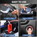 2 in 1 Jump Starter with Air Compressor KF03 - Image 6