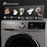 Panasonic 8 Kg Washer 6 Kg Dryer Front Load, Inverter Motor, 16 Programs, 1400 RPM, Active Wash, Color Silver Model – NA-S16ML1LAE – 1 Year Warranty. - Image 2