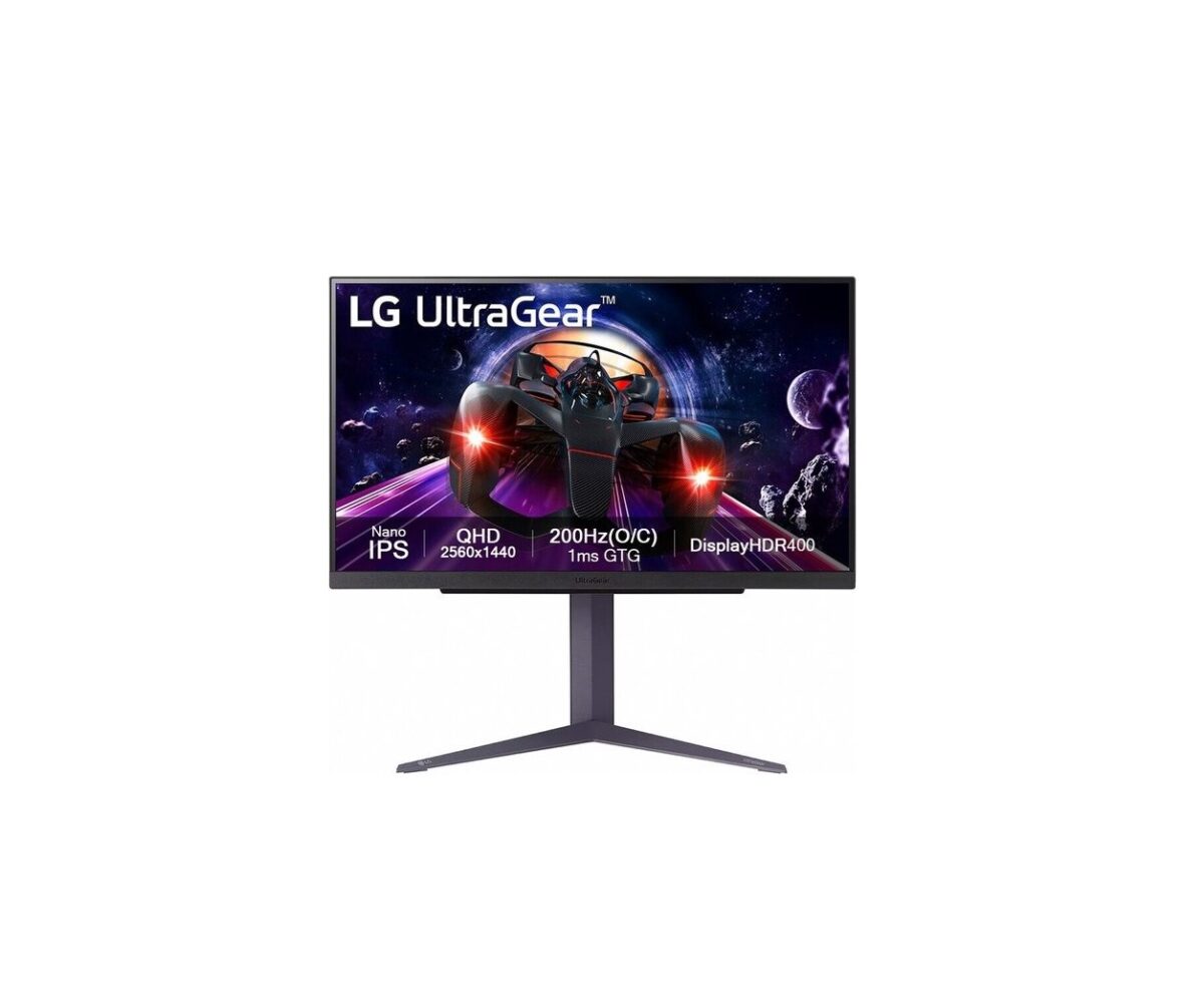 LG Monitor UltraGear Gaming 27″ Nano IPS QHD 180Hz - Image 1