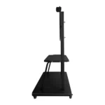 Galaxy Heavy-Duty Mobile TV Cart, Up to 55 – 120″ Screen Sizes 200kg Max Weight Capacity Black Model – SH 2100 FS – 1 Year Warranty - Image 3