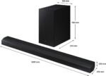 Samsung 3.1Ch Wireless Soundbar, Dolby Digital/DTS Virtual, X In Built Subwoofer, Color Black Model – HW-B650/ZN – 1 Year Warranty. - Image 3