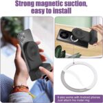3 In 1 – Camera Holder Grip + Wireless Charging Stand + Bluetooth Handheld Selfie Stick - Image 6