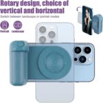 3 In 1 – Camera Holder Grip + Wireless Charging Stand + Bluetooth Handheld Selfie Stick - Image 5