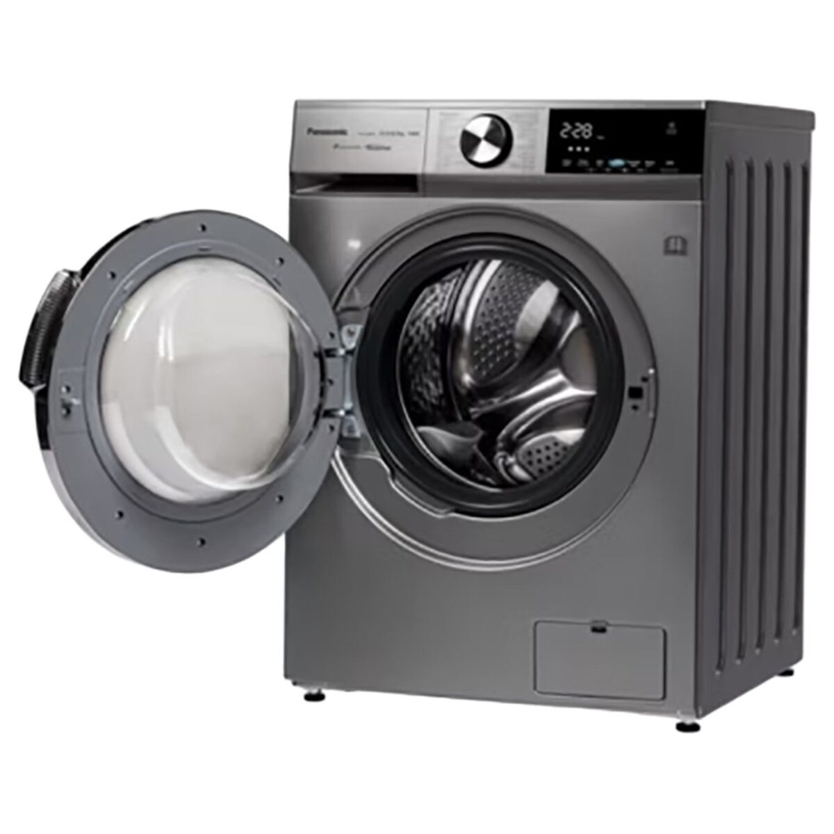 Panasonic 12 Kg Washer 8 Kg Dryer Front Load, Abaya Wash, Stain Support, Inverter, Steam Hygiene, Color Dark Silver Model – NA-S24ML1LAE – 1 Year Warranty. - Image 2