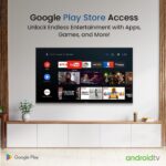 STAR TRACK 32 Inch Smart TV HD LED Smart TV, Android 14.0,A+ Screen, WiFi, MIRACAST, Netflix, YouTube, Prime Video, HDMI, USB Model – ‎ ST-32D-SMART – 1 Year Warranty - Image 4
