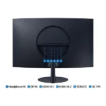 Samsung Curved Monitor with 1000R Curvature - Image 4