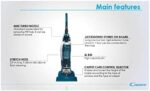 Candy 2000 Watts Upright Vacuum Cleaner 3 Liter Cyclin Technology Washable EPA Color Blue Model – CSM2001001 – 1 Year Warranty. - Image 5