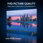 Elista 43 inch Smart LED TV, FHD Picture, (108 CM) B43FHD1EKC, HDMI ARC, Bezel-less Design, Android 11, Dolby Audio, Screen Sharing, Anti-glare screen - Image 4