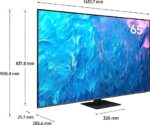 Samsung 65 Inch QLED 4K Smart TV, (Series Q70C), Quantum Processor 4K, Motion Enhancement, HDR10+, Color Gray Model – QA65Q70CAUXZN – 1 Year Warranty. - Image 6