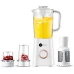 AFRA 3 in 1 BLENDER, BPA Free 1.5L JAR, Chopping & Grinding Mill, 400W Copper Motor, Filter & Strainer, Model AF-0400BLWT | 2 Years Warranty