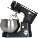 AFRA Stand Mixer, 1200W, 5L Stainless Steel Bowl, 6 Speed, 7635 Copper Motor, Metal Gear Design, Anti-Leaking, Low Noise, Non-Slip Rubber Feet, Model AF-1200SMBK | 2 Year Warranty - Image 4