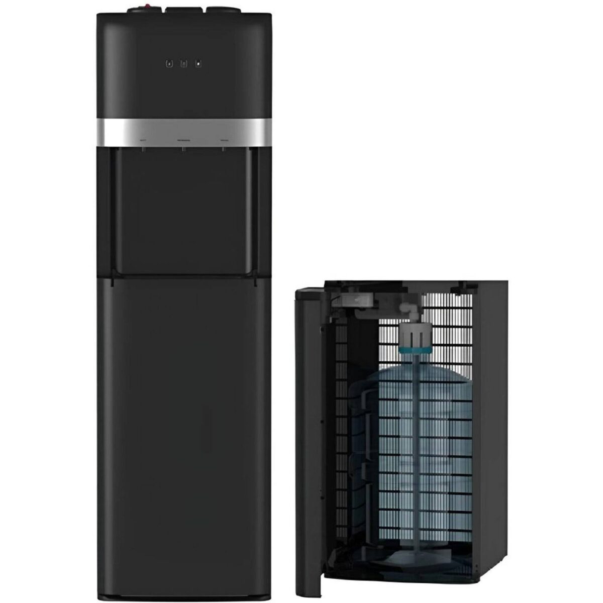 Daewoo Water Dispenser, Bottom Loading, Hot And Cold, Color Black Model – DWD-601B – 1 Year Full 5 Year Compressor Warranty - Image 2