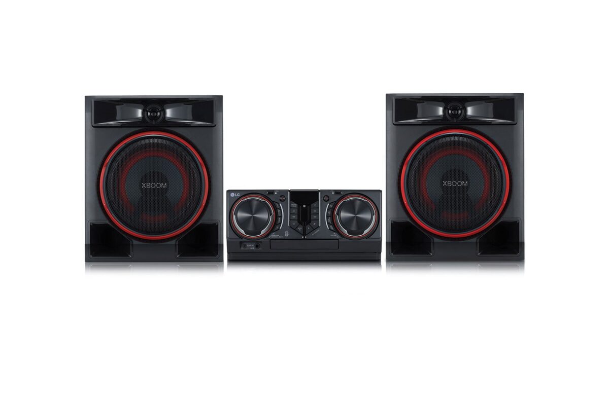 LG 950W 2.2ch XBOOM Multi Color Lighting Versatile Connectivity Mini HiFi Home Theater System Black Model-CL65 – International Version - Image 1