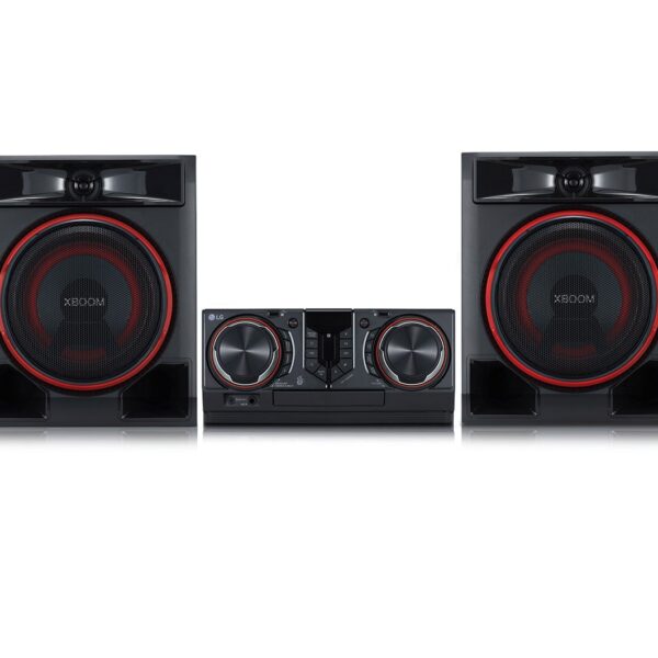 LG 950W 2.2ch XBOOM Multi Color Lighting Versatile Connectivity Mini HiFi Home Theater System Black Model-CL65 – International Version