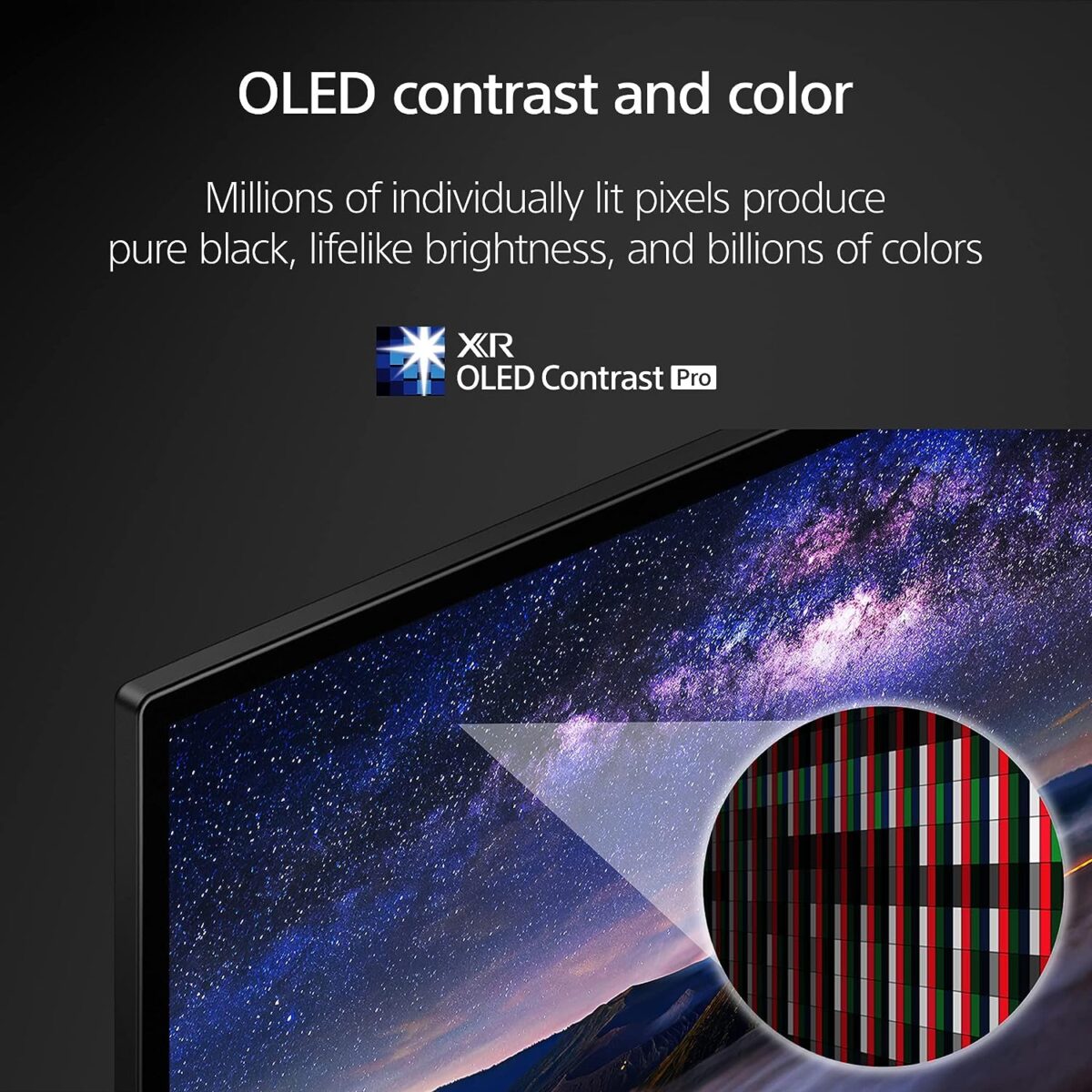 Sony 77 Inch OLED 4K UHD Smart Google TV (A80L Series) Black Model XR-77A80L | 1 Year Full Warranty. - Image 3