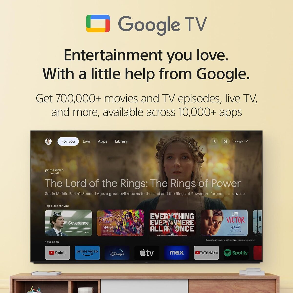 Sony 77 Inch OLED 4K UHD Smart Google TV (A80L Series) Black Model XR-77A80L | 1 Year Full Warranty. - Image 5