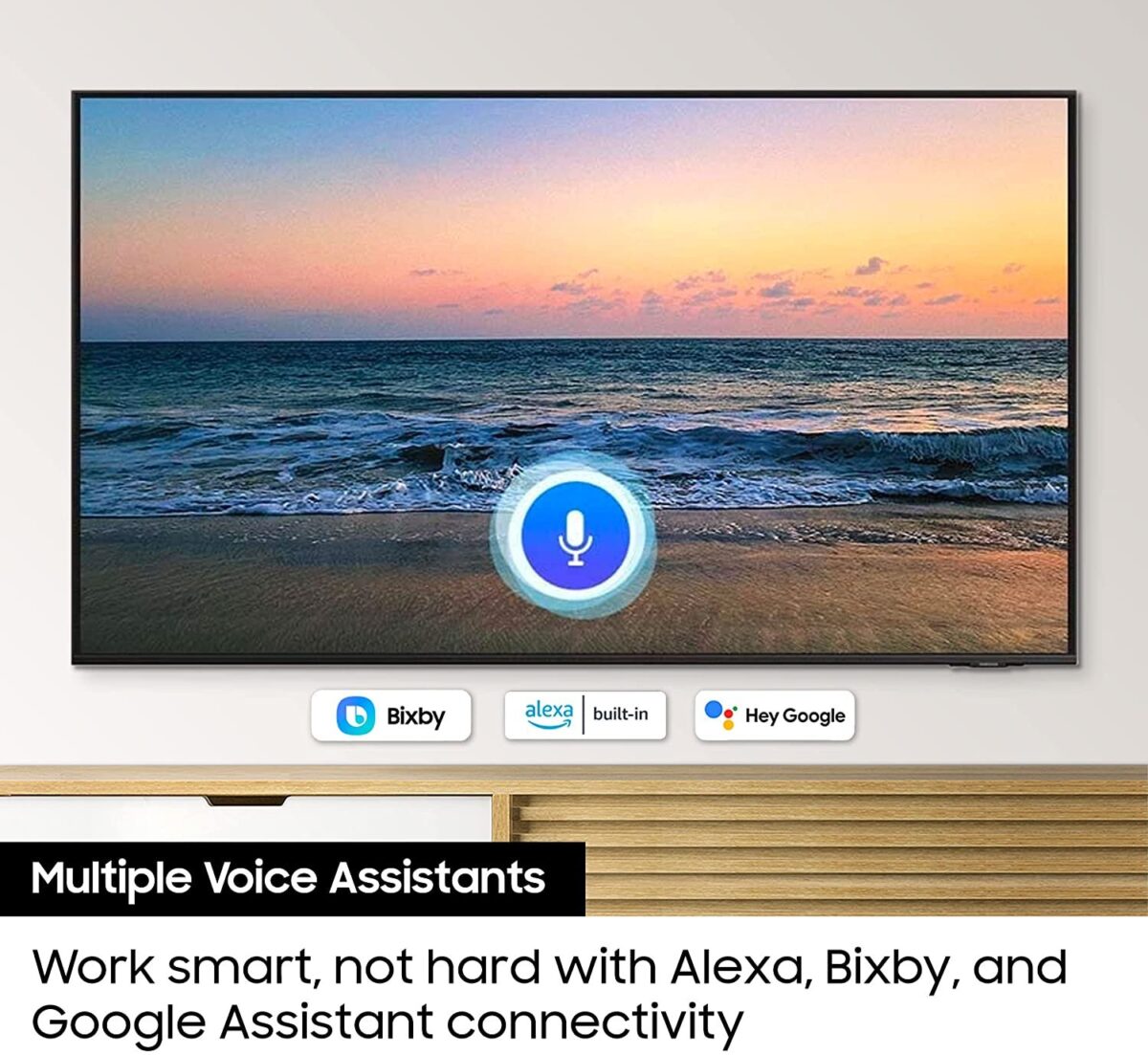 Samsung 50 Inch Smart TV, Crystal UHD 4K Flat, (Series AU8100), Dynamic Crystal Color, Crystal Processor 4K, Color Black Model – UA50AU8000UXZN – 1 Year Warranty. - Image 6