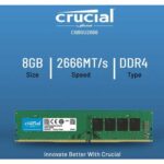 Crucial 8GB DDR4 2666 Desktop Memory - Image 2