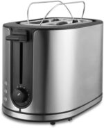 AFRA Japan 950Watt Electric Breakfast Toaster Silver Model AF-120900TOSS | 1 Year Full Warranty - Image 2