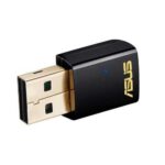 ASUS USB-AC51 High-Speed Wireless-AC600 Wi-Fi adapter Dual Band 2.4 GHz/ 5 GHz | 90IG00I0-BM0G00