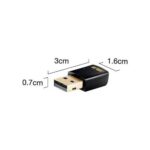 ASUS USB-AC51 High-Speed Wireless-AC600 Wi-Fi adapter Dual Band 2.4 GHz/ 5 GHz | 90IG00I0-BM0G00 - Image 3