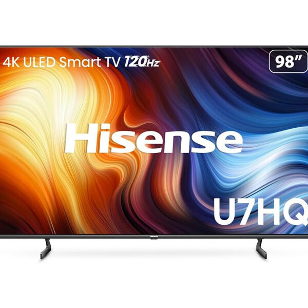 Hisense 98 Inches 4K Ultra HD Smart LED TV Model 98U7HQ | 1 Year Full Warranty.
