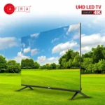 AFRA 43-inch Smart 4K UHD TV, Frameless, LED, Android 11, HDMI, USB, VGA, PC & Game Console Connection, Streaming, Netflix, Hulu, YouTube, Prime Video, Model AF-43114KBK | 2 Years Warranty - Image 2
