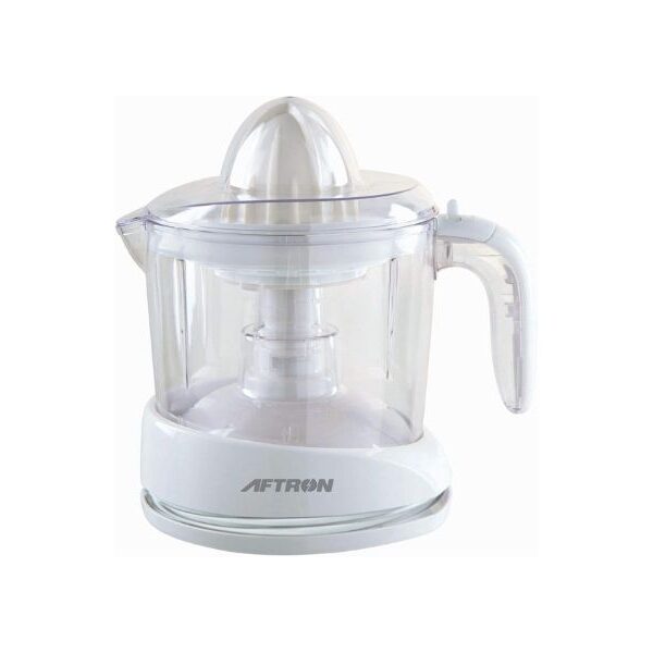 Aftron Plastic Hand Press Citrus Juicer Transparent jar Cover Adjustable filter White Model – AFJ9030N – 1 Year Warranty.