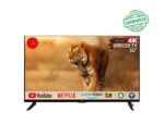 Afra Japan 50 Inch Smart TV 4K UHD LED Android 11.0 Black Model AF-5011HDBK | 1 Year Full Warranty