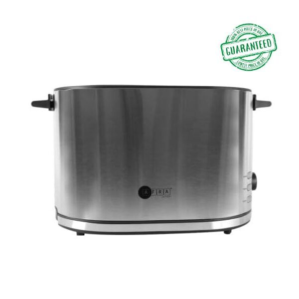 AFRA Japan 950Watt Electric Breakfast Toaster Silver Model AF-120900TOSS | 1 Year Full Warranty