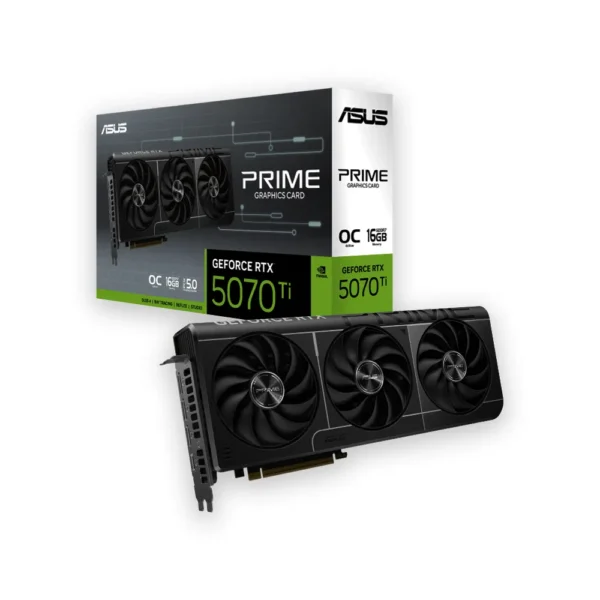 ASUS PRIME GeForce RTX 5070 Ti 16GB GDDR7 OC Edition – 90YV0MF0-MONA00